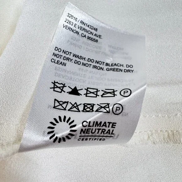 New Reformation Aigio Dress Size 10 Lace Maxi White Wedding Event Prom Timeless - Picture 16 of 16